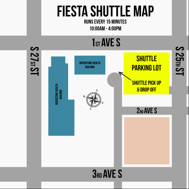 fiesta shuttle map billings mexican fiesta july 18